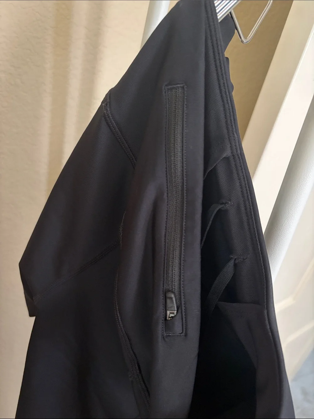 Nike Black Leggings with White Swoosh